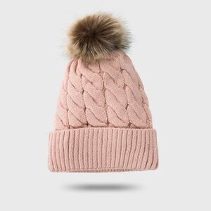 New Knit hat with Pom Pom